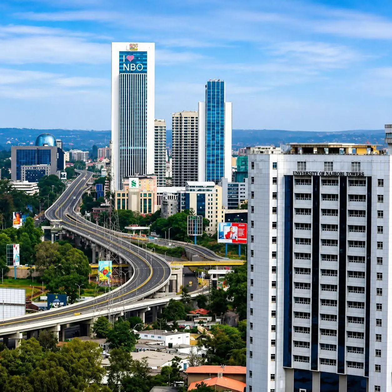 Nairobi Skyline